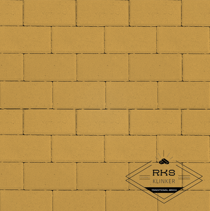 Плитка тротуарная SteinRus, Прямоугольник 1.П.6, Желтый, 100х200х60 мм в Волгограде